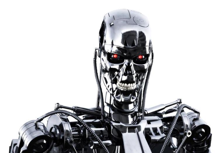 Terminator. Brevet advarer om, at hvis en stor militærmagt sætter turbo på udviklingen af våben med kunstig intelligens, »er et globalt våbenkapløb uundgåeligt«. 