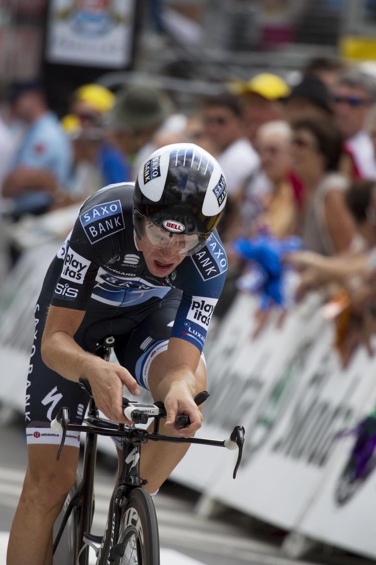 rundtur. Chris Anker Sørensen kommer til at cykle Polen Rundt i den Dannebrogstrøje, han har vundet retten til at køre i. 