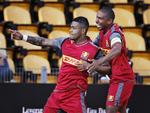 2-1. Bruninho (tv) scorede og leverede en præstation, der lover godt for opholdet i FC Nordsjælland. 