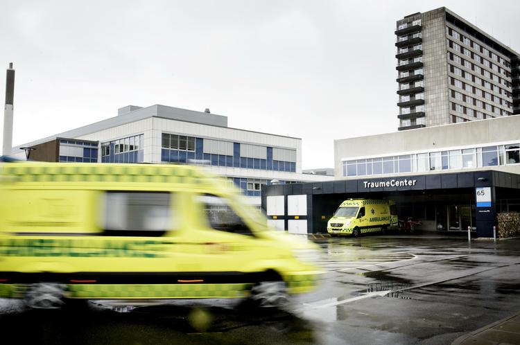 Falck i Sønderjylland benytter i de mere pressede situationer tysk hjælp. (arkivifoto) 