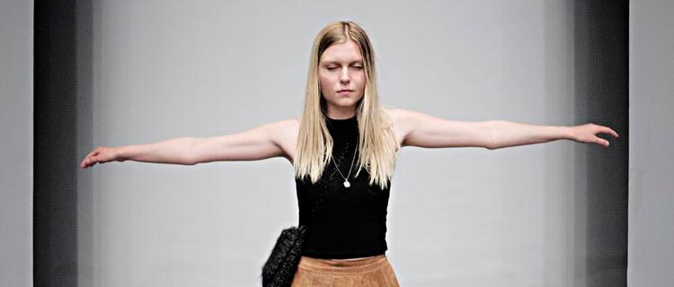 Tjek. Amanda Hermansen, model på bureauet 2PM, vil gerne have et bevis for, at hun er sund, så hun kan komme fordomme til livs. 