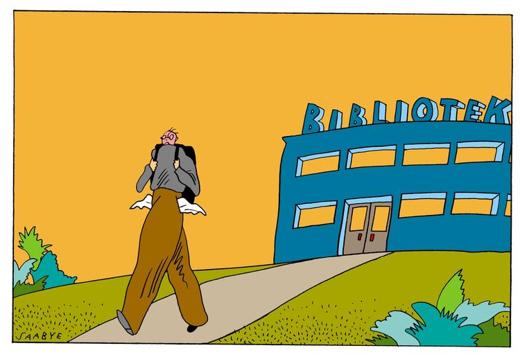 Tegning. Jørgen Saabye 