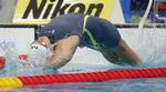 OVERSPRINTET. Allerede fra starten var Mie Ø. Nielsen efter, og hun formåede ikke at svømme sig frem i medaljerne. 