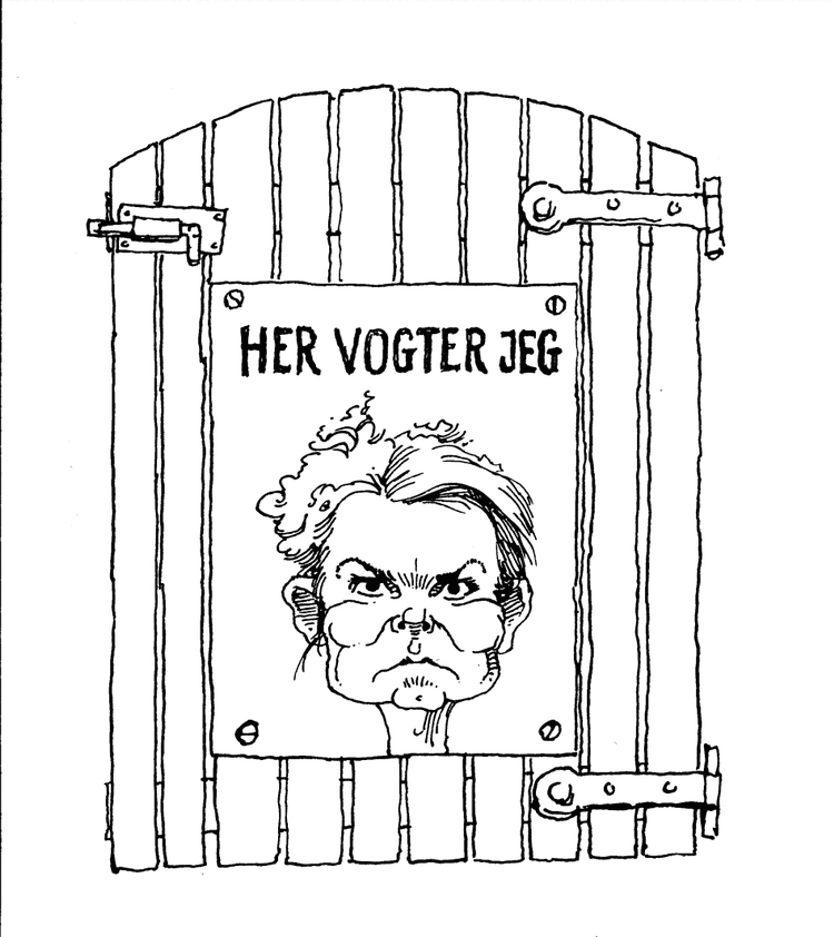 Tegning. Roald Als 