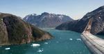 FJORDUDSIGT. Indflyvningen til Narsarsuaq foregår helt nede over fjorden. 