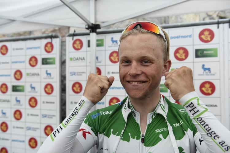 Glæde. Mads Würtz Schmidt (ColoQuick) vandt enkeltstart i Helsingørs gader. 