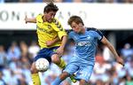 FIGHT. Frederik Holst spillede egentlig godt for Brøndby, men gæsterne havde svært ved at skaffe de åbne chancer foran mål. 