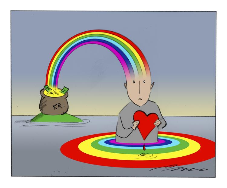 Tegning. Per Marquard Otzen 