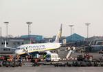 Omstridt. Ryanair blev ramt af blokade, da det tidligere i år begyndte at flyve fra Københavns Lufthavn. 