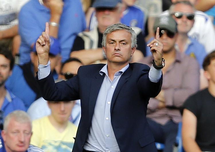 Coach. Trods Jose Mourinhos fagter var Chelsea ikke i stand til at score det tredje mål, som ville have givet tre point mod Swansea. 
