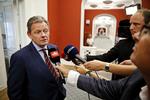 Stop. Lars Barfoed har meldt sin afsked med Folketinget, efter den tidligere K-formand ikke blev valgt ind ved det seneste valg. 