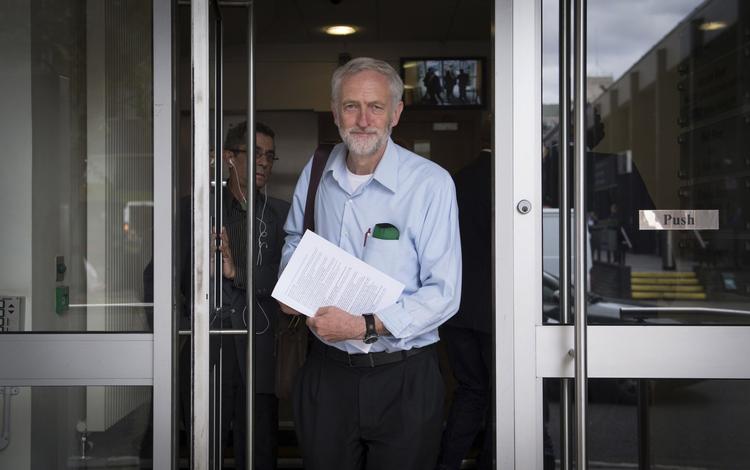 Her er manden, Tony Blair nødigt ser i spidsen for arbejderpartiet. 