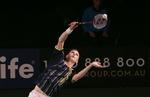 Kvartfinalist. Axelsen rejste sig flot efter det tabte andet sæt til inderen Prannoy. 
