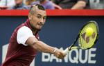 Straffet. Nick Kyrgios kan få en bøde på op til 10.000 dollar, men indtil videre holder tennismyndighederne størrelsen af bøden hemmelig. 