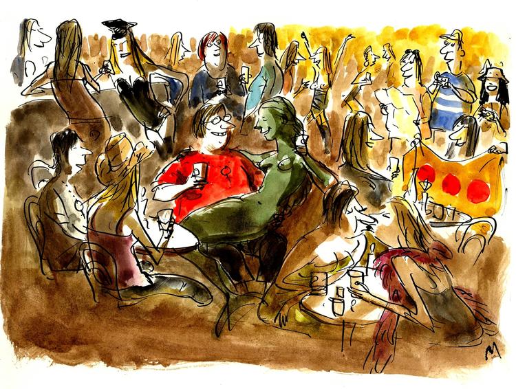 Tegning: Mette Dreyer 