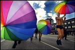 Regnbuetid. Pride fylder gaderne i denne weekend. 
