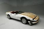 ROBUST. Corvette nr. 1 million er bygget i 1992. Dele af bilen slap uskadt fra faldet. 