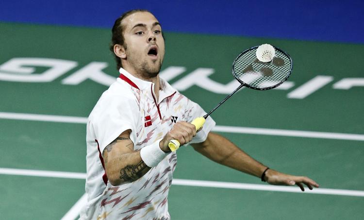 Semifinale. Jan Ø. Jørgensen har spillet sig videre til semifinalen ved VM i badminton med en sejr over den tidligere verdensetter Lin Dan. (Arkivfoto) 