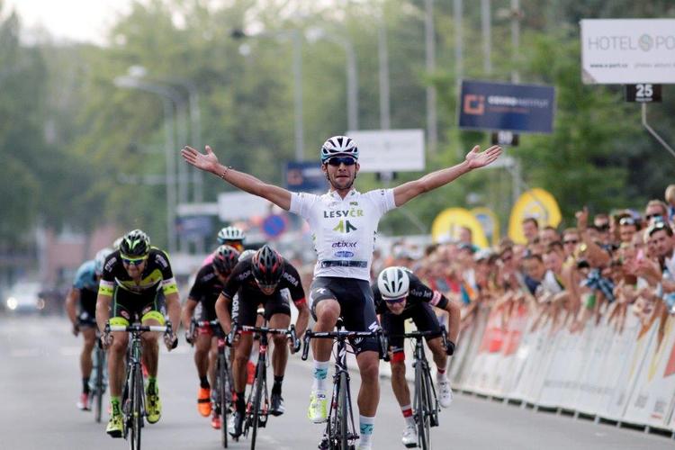 Sejrsherre. Den 20-årige colombianer Fernando Gaviria sætter favoritterne til vægs i Tjekkiet Rundt. 