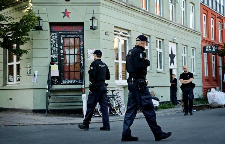 Aktion. Torsdag morgen anholdt politiet 28 unge efter uroen sidste weekend. 