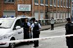 Brandattentat. Politiet er mødt talstærkt op i Københavns nordvestkvarter. 
