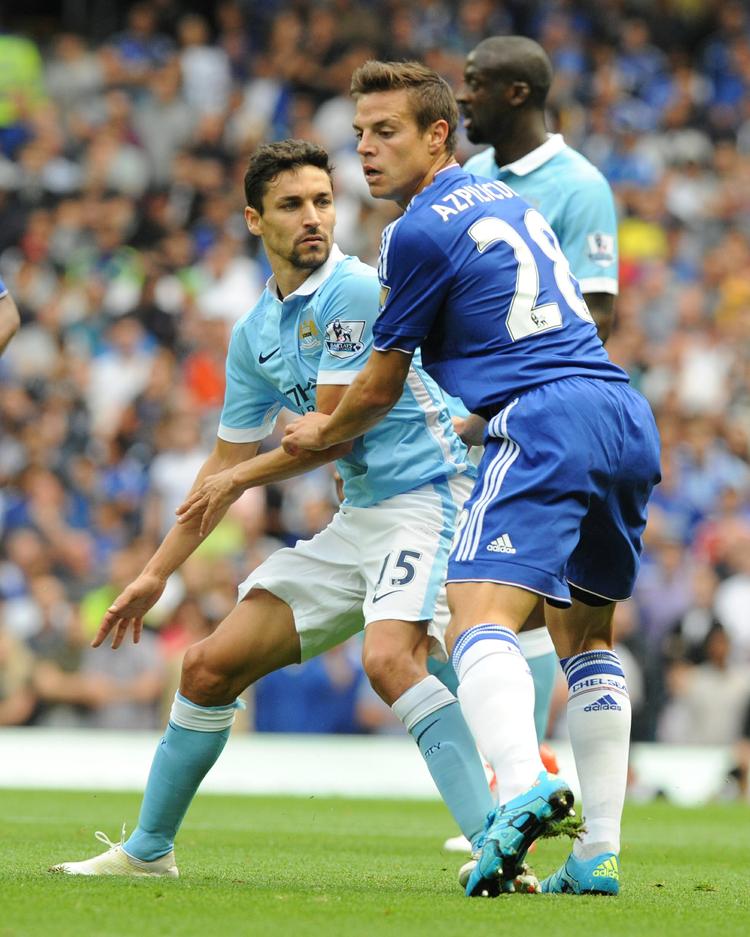 2-0. Bedst som Chelsea var ved at arbejde sig ind i opgøret, slår City til med målet til 2-0 10 minutter før tid. 