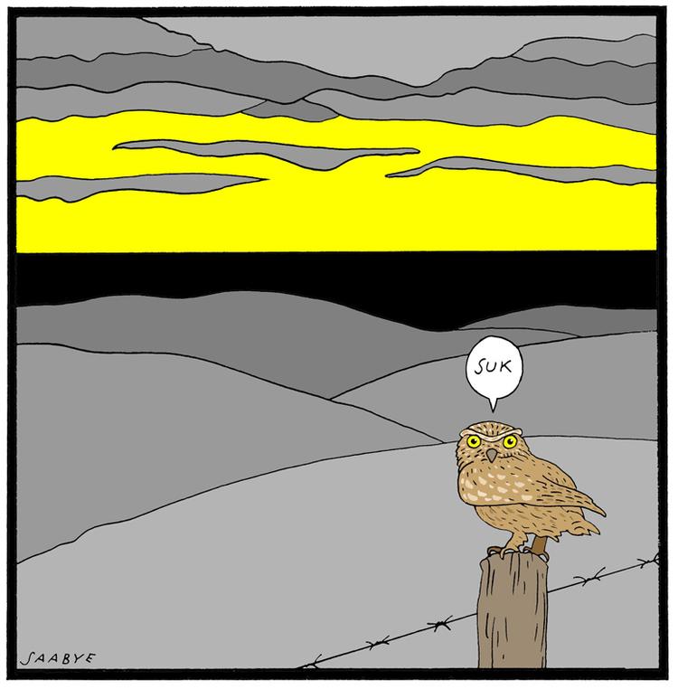 Tegning: Jørgen Saabye 