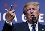 Højlydt. Donald Trump ligefremme stil har givet ham føringen i meningsmålingerne. 