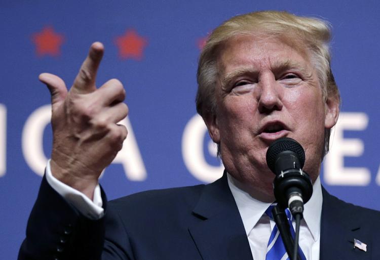 Højlydt. Donald Trump ligefremme stil har givet ham føringen i meningsmålingerne. 