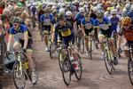 Optakt. Tinkoff-Saxo satser på en god placering til danskeren Chris Anker Sørensen (i midten) i USA Pro Challenge. 