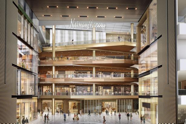 BUTIKKER i den dyre ende vil blive rigt præsenteret i Hudson Yards. 
