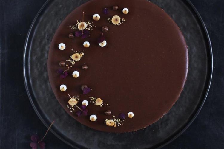 chokoladetærte