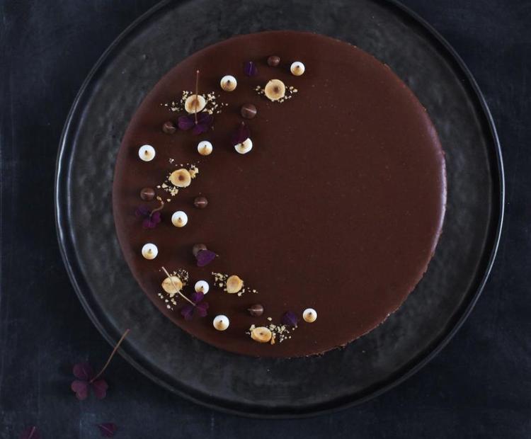 chokoladetærte