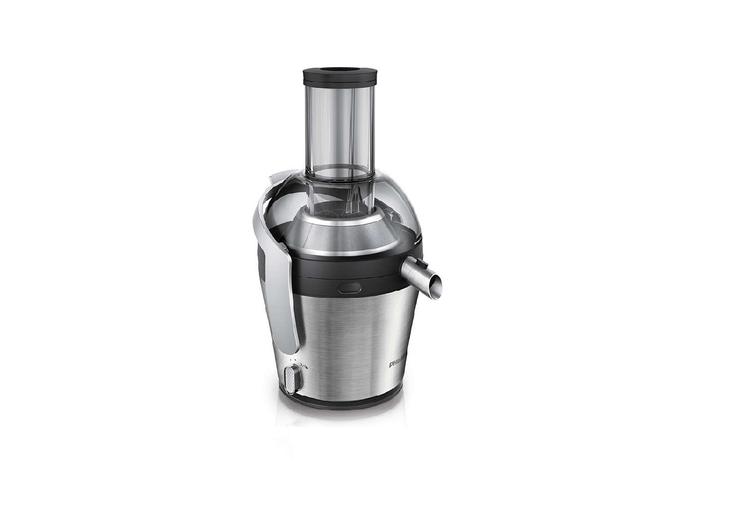 PRES. Med en Philips HR1871/70 juicer kan du nemt og hurtigt forvandle frugt og grønt til læskende juice. PR foto. 