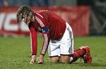 Uafgjort. Jannik Vestergaard var lige ved at afgøre aftenens Bundesligakamp til Werder Bremens fordel. Men danskerens forsøg ramte stolpen og kampen endte 1-1. 