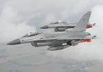 Kampfly. F-16 har været indsat mod Islamisk Stat, men bliver sandsynligvis kaldt hjem. Her er flytypen dog i aktion over København. 