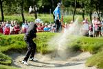 golf. Ved turneringen i Himmerland kommer tilskuerne tæt på spillerne. 