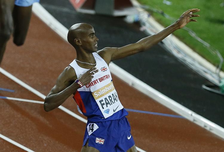 GULD. Storbritanniens Mo Farah bliver ved med at vinde ved de store internationale mesterskaber. Lørdag tog han VM-guld på 10.000 meter i Beijing. 