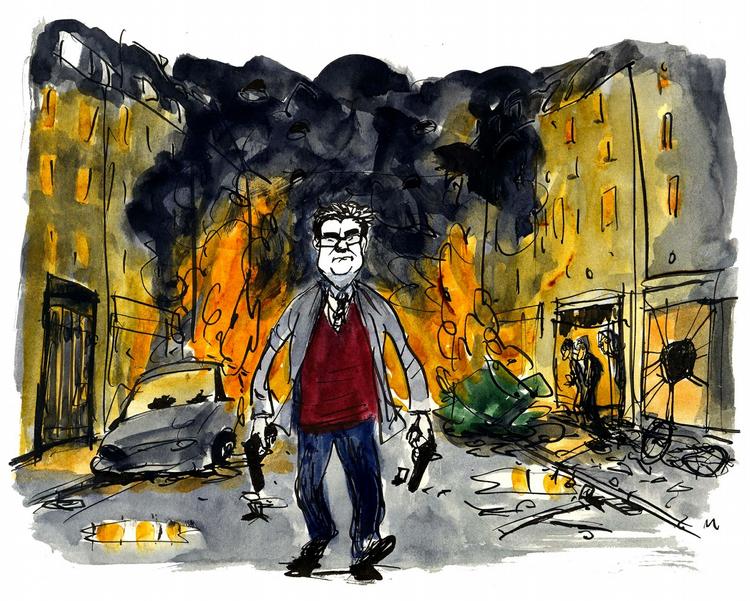 Tegning. Mette Dreyer 