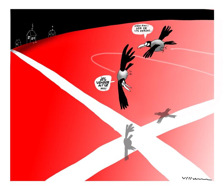 Tegning: Jørn Vullumsen 