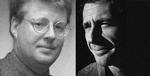 Farligt. Bølgerne går højt, når man snakken falder på fortsættelsen, der er skrevet af David Lagercrantz (th.). Stieg Larsson (tv.) døde af et hjerteanfald i 2004. 