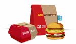 velbekomme. Fredsburgeren, som Burger King forestillede sig den. 