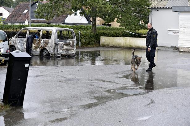 Hærværk mod asylcenter: Nazisymboler er første advarsel