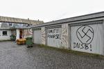 Hærværk mod asylcenter: Nazisymboler er første advarsel