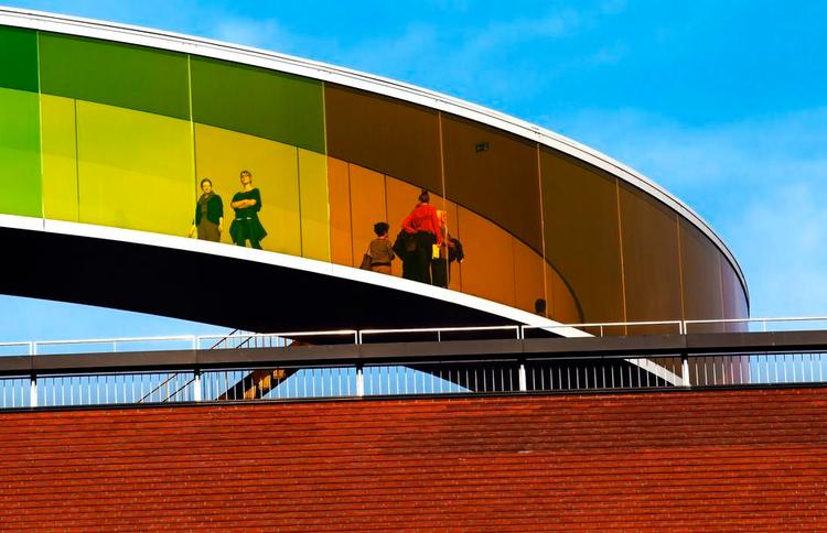 Vartegn. Toppen af Aros er et af de mest ikoniske eksempler på Aarhus, når byen skinner allermest. 