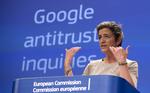 Afvist. Margrethe Vestagers anklager om magtmisbrug bliver nu blankt afvist af Google. Den danske konkurrencekommissær har beskyldt Google for at misbruge sin popularitet. 