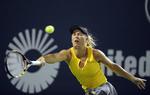 Stærk. Caroline Wozniacki er videre til semifinalen i New Haven, en turnering som hun fire gange tidligere har vundet. 