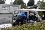 Hærværk. Politiet efterforsker brandattentat og hærværk mod Røde Kors ascylcenteret Lyngbygård på Djursland. 