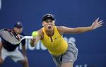 Nederlag. Caroline Wozniacki tabte i semifinalen i New Haven mod Petra Kvitova. 
