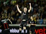Matchvinder. Martin Pusic var med to mål den afgørende faktor i FC Midtjyllands sejr over Hobro. 